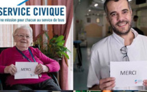 Service civique : une campagne pour dire merci aux volontaires