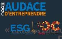 MOOC : l'ESG lance le cours en ligne "Avoir l'audace d'entreprendre"