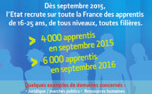 Apprentissage : l'Etat va recruter 4000 apprentis dans la fonction publique